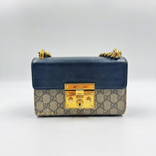 Load image into Gallery viewer, Gucci GG Supreme Small Padlock Shoulder Bag TWS
