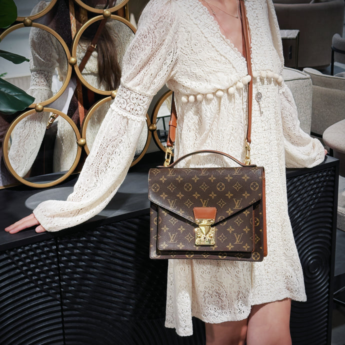 路易威登 Monogram Monceau 28 TWS