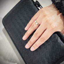 Load image into Gallery viewer, Tiffany Atlas 18K White Gold ring with Diamonds TWS
