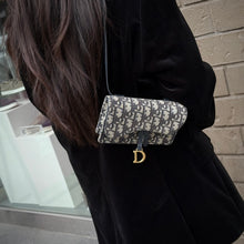 Load image into Gallery viewer, Christian Dior Oblique Jacquard Pouch
