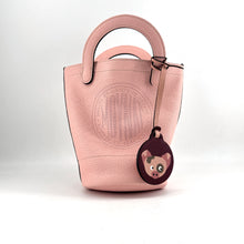 将图片加载到图库查看器，Moynat Fleur 迷你皮革水桶包
