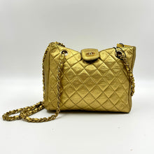 Load image into Gallery viewer, CHANEL Limited Edition Crystal CC Logo Shoulder Bag TWS
