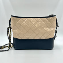 Load image into Gallery viewer, Chanel Beige&amp;Black Gabrielle Hobo Bag TWS
