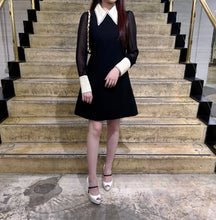 Load image into Gallery viewer, Miumiu Sequin Black and White Dress
