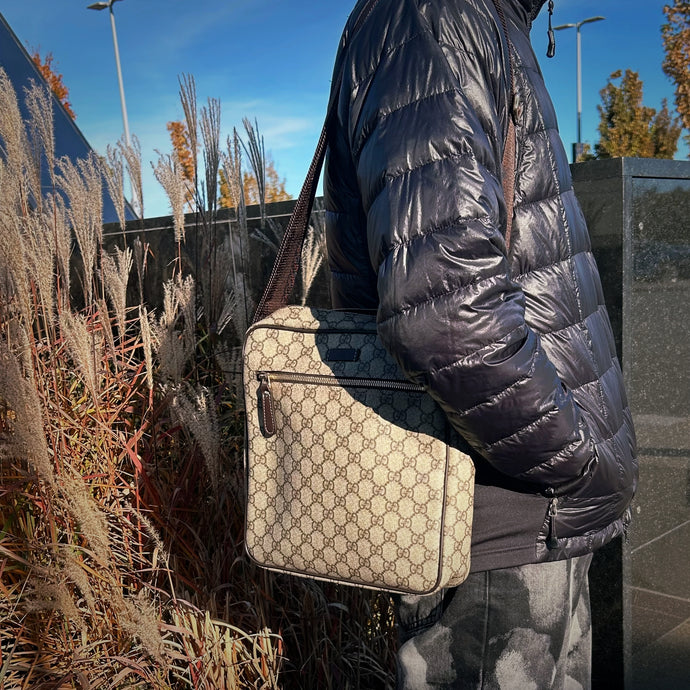 Gucci Monogram Messenger Bag TWS