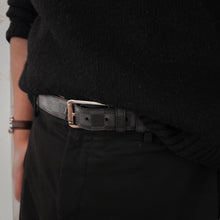 Load image into Gallery viewer, Louis Vuitton Damier Black Men&#39;s Belt TWS
