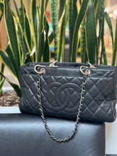 Load image into Gallery viewer, Chanel Calfskin Leather Timeless shopping tote bag TWS
