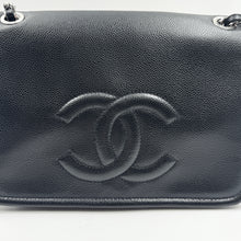 Load image into Gallery viewer, CHANEL QUILTED Calfskin FLAP BAG BLACK TWS
