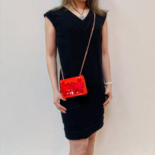 Load image into Gallery viewer, Chanel Limited Edition 2014 Runway Red Ombre CC Flap Bag TWS
