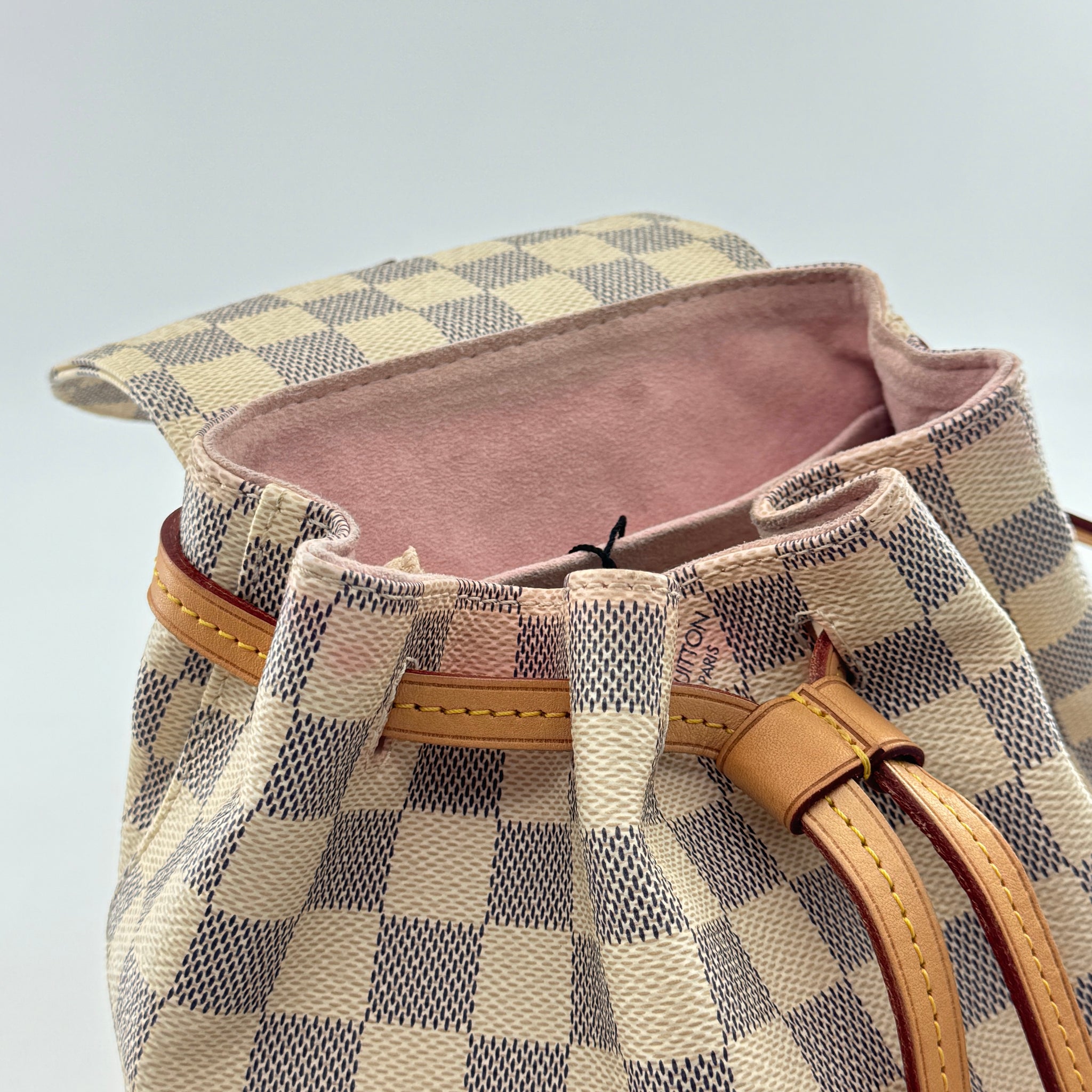 louis vuitton bb sperone backpack Louis Vuitton Damier Azur Sperone BB Backpack – Sheer Room