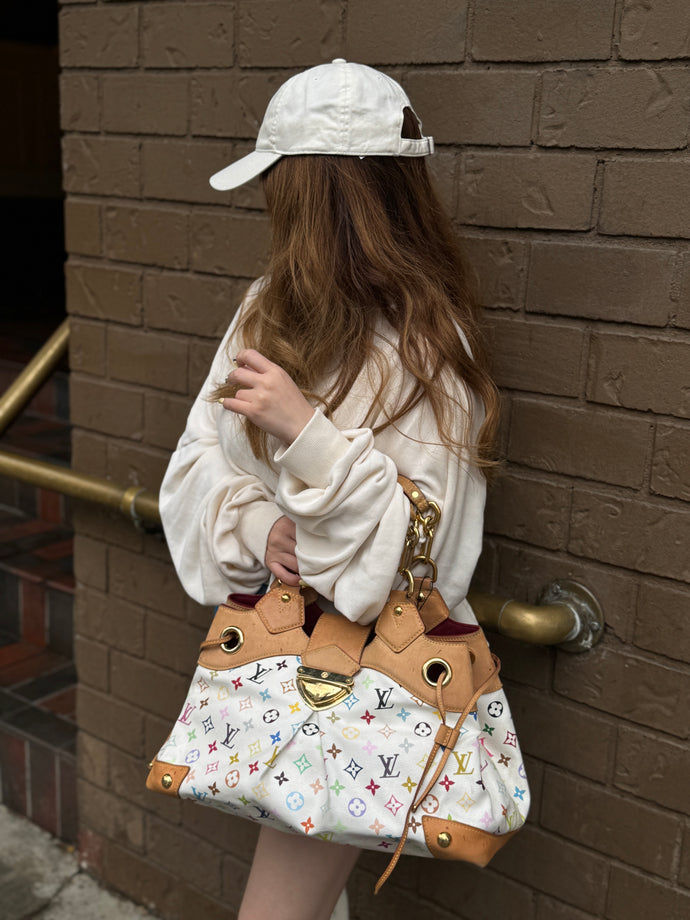 Louis Vuitton White Multicolor Ursula