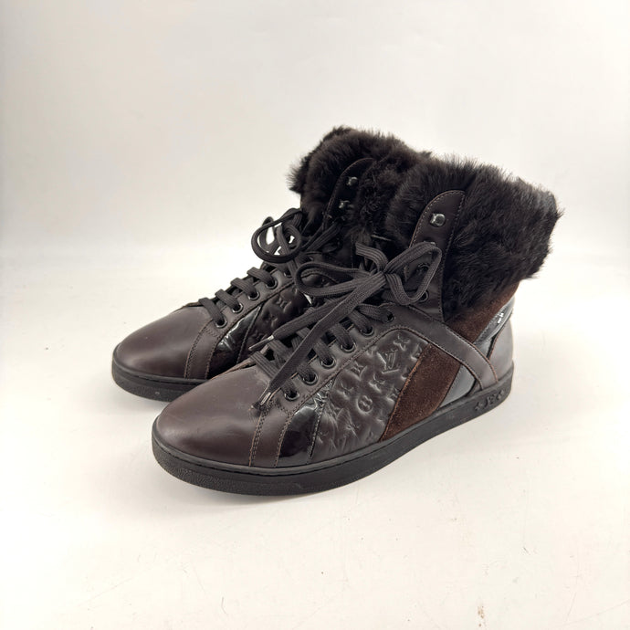 Louis Vuitton Brown Boots  DT