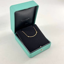 Load image into Gallery viewer, Tiffany T Smile Pendant in Gold Small Size
