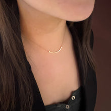 Load image into Gallery viewer, Tiffany T Smile Pendant in Gold Small Size
