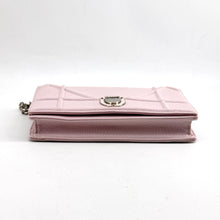 Load image into Gallery viewer, Christian Dior Grained Calfskin Diorama Croisiere Chain Wallet
