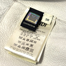 Load image into Gallery viewer, Fendi Lamb Leather/ Cashmere Sweater Jacket
