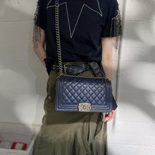Load image into Gallery viewer, Chanel Lambskin Medium Leboy Bag
