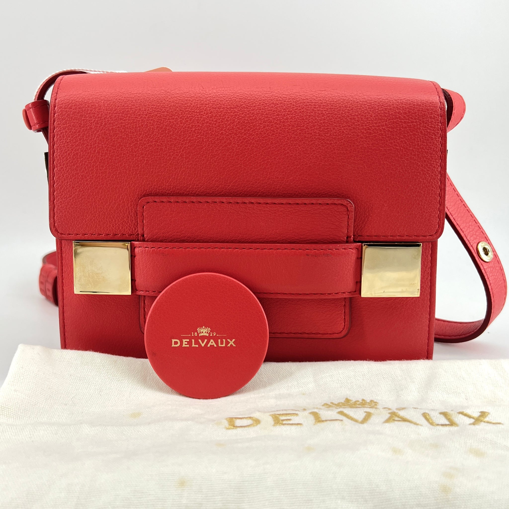 Delvaux Limited Madame Mini Paparazzi Shoulder Bag ○ Labellov ○ Buy and  Sell Authentic Luxury