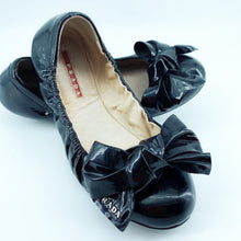 Load image into Gallery viewer, Prada patent leather flat
