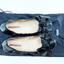 Load image into Gallery viewer, Prada patent leather flat
