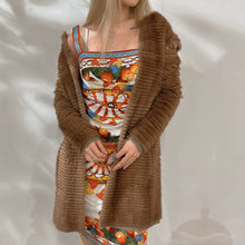 Load image into Gallery viewer, S&#39;Maxmara mink &amp; wool coat Size US6
