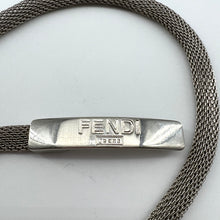 Load image into Gallery viewer, Fendi Silver Metal Belt
