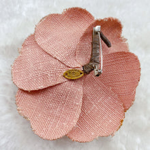 Load image into Gallery viewer, Chanel Pink Camellia Brooch
