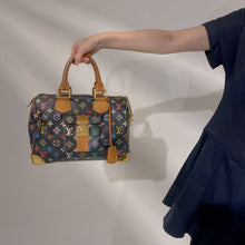 Load image into Gallery viewer, Louis Vuitton Multicolor Monogram Speedy 30 Handbag TWS
