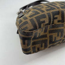 Load image into Gallery viewer, Fendi Monogram Cloth Bagutte Shoulder Bag
