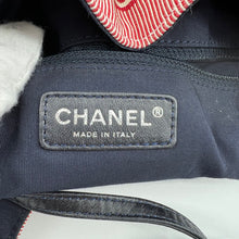 Load image into Gallery viewer, Chanel Vintage Denim Quilted Drawstring Hobo Shoulder Tote Bag
