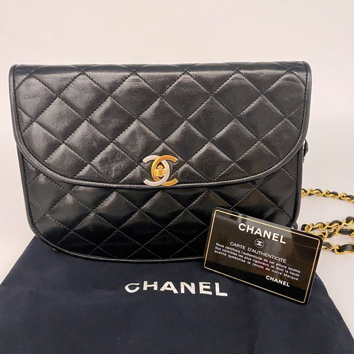 Chanel Silver and Gold double C bag