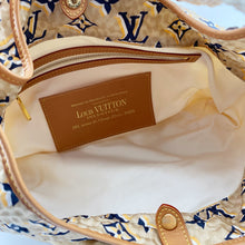 Load image into Gallery viewer, LOUIS VUITTON Limited Edition Tan Nylon Monogram Bulles PM Bag
