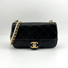 Load image into Gallery viewer, Chanel Pearl chain Classic Flap Mini bag
