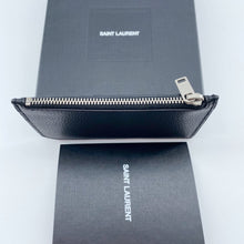 Load image into Gallery viewer, Saint Laurent black leather card holder
