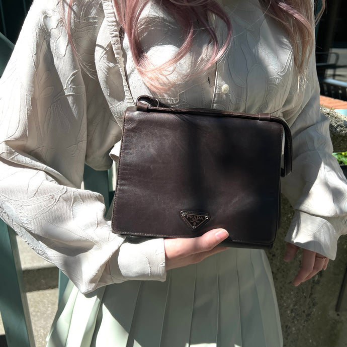 PRADA vintage leather tote