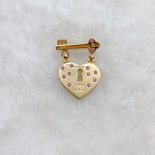 Load image into Gallery viewer, Chanel Love heart crystal Brooch TWS
