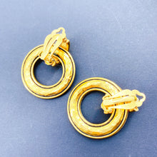 Load image into Gallery viewer, Chanel golden earrings
