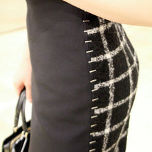 Load image into Gallery viewer, Balenciaga quilted black long dress
