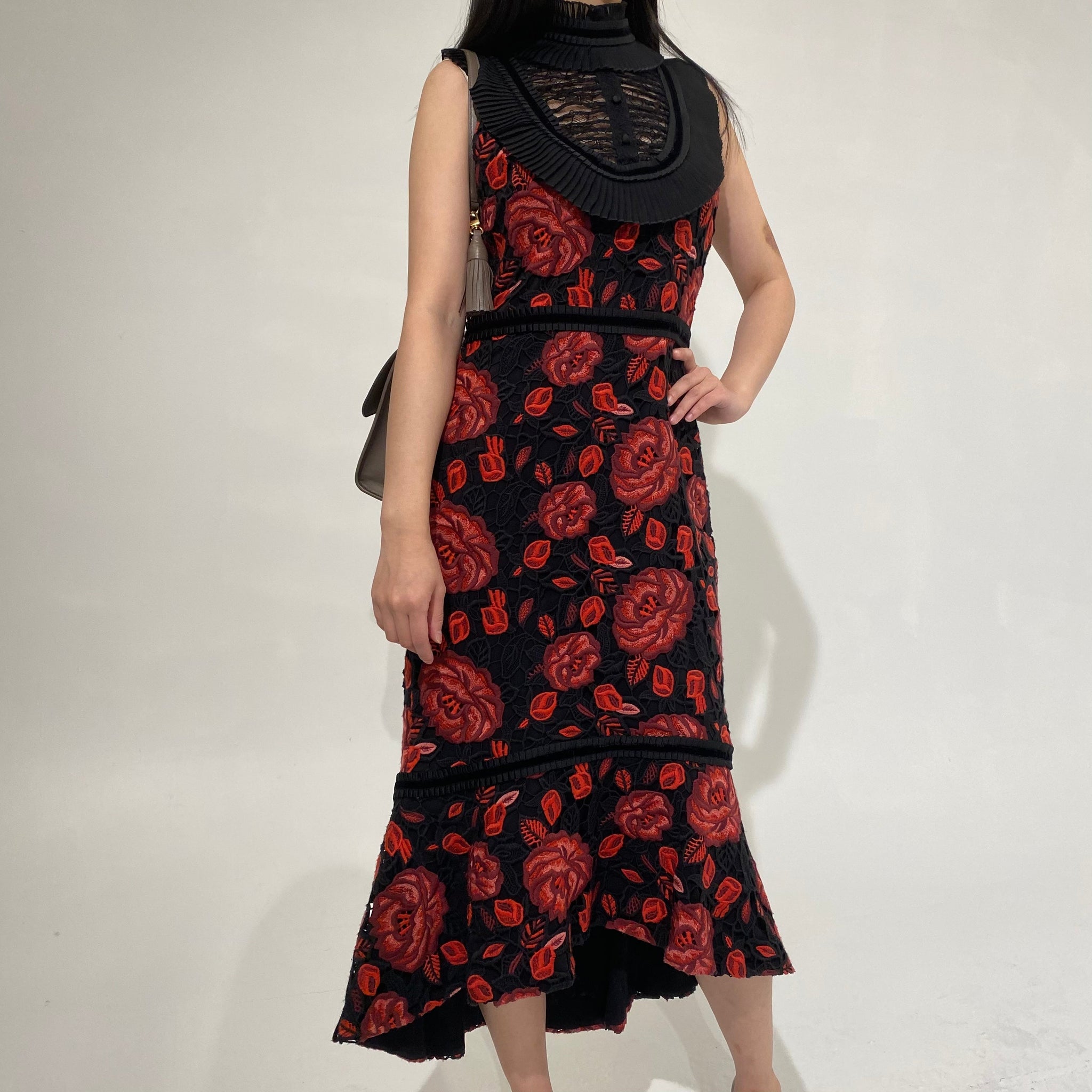 Alice+Olivia long dress TWS pop Sheer Room Alice+Olivia long dress TWS pop Sheer Room