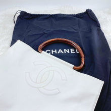 Load image into Gallery viewer, Chanel Vintage Caviar Wood Handle Tote
