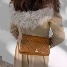 Load image into Gallery viewer, Chanel Quilted lambskin shoulder bag
