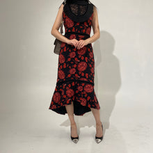 Load image into Gallery viewer, Alice+Olivia long dress TWS pop
