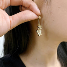 Load image into Gallery viewer, Chanel Camellia earrings
