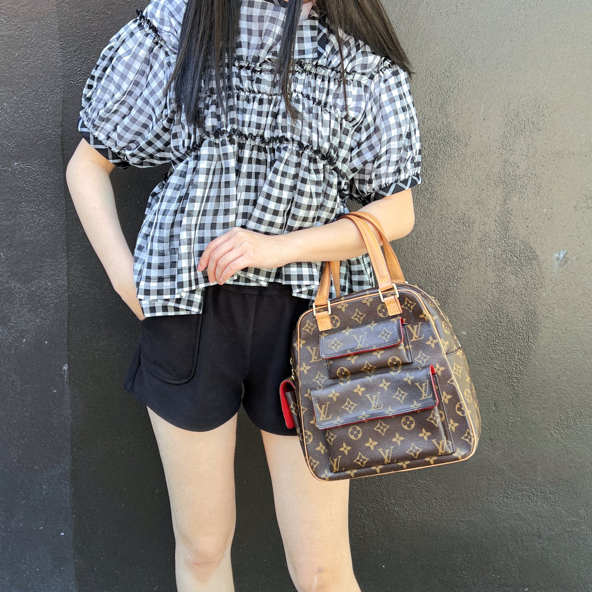 Louis Vuitton Excentri Cite W/ Strap – Brand Bag Girl