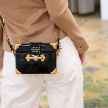 Load image into Gallery viewer, Prada Cahier Patent Leather Shoulder Bag
