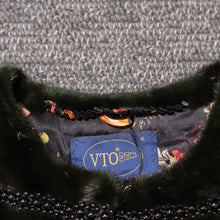 Load image into Gallery viewer, VTO DTM Dark Green Mink coat
