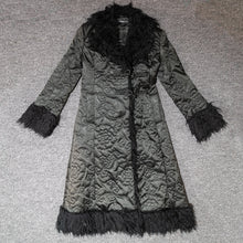 Load image into Gallery viewer, VIVIENNE TAM Black Embroidered Coat
