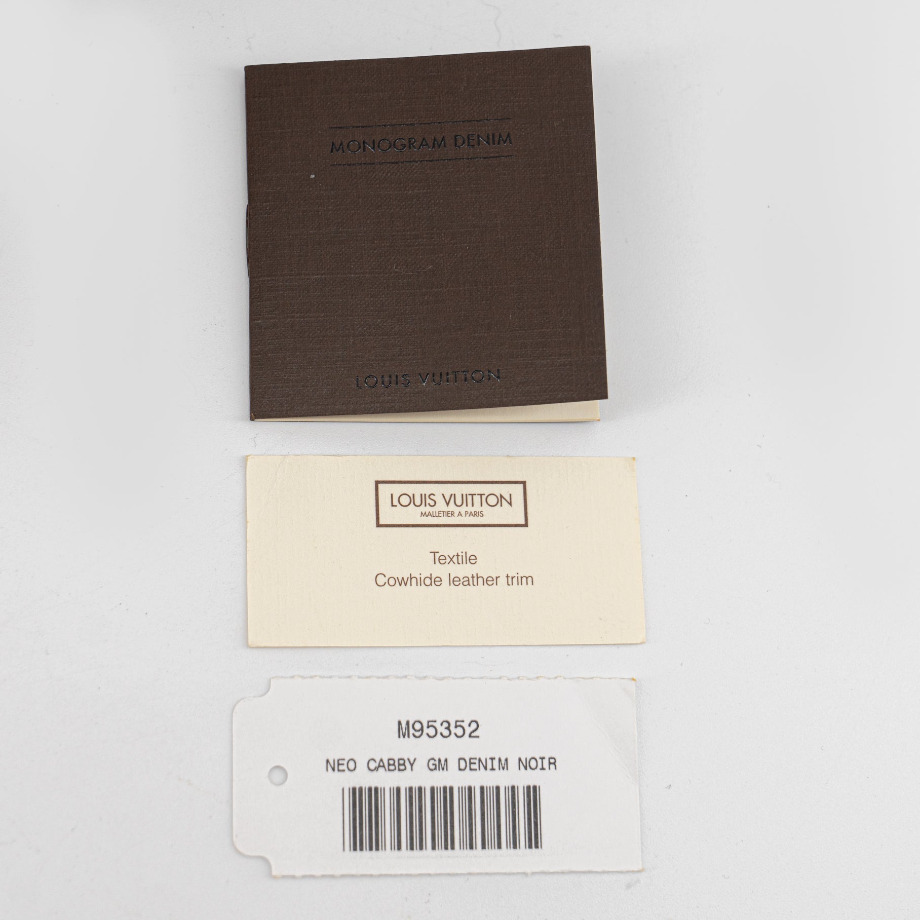 Louis Vuitton Neo Cabby MM Monogram Denim Noir – Sheer Room