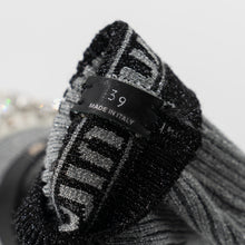 Load image into Gallery viewer, Miu Miu Lurex Knit Hi-top Sneakers TWS
