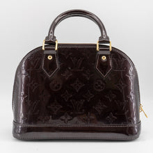 Load image into Gallery viewer, Louis Vuitton Amarante Monogram Vernis Alma PM Bag
